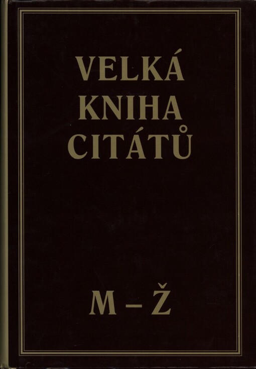 Velká kniha citátů, sv. 2