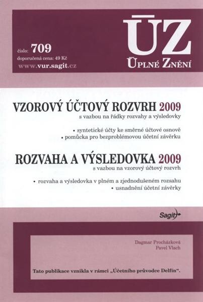 Vzorový účtový rozvrh, rozvaha a výsledovka