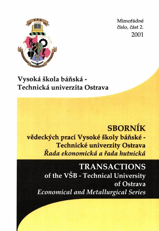 Logistika: soubor odborných příspěvků k metodologii a k aplikačním nástrojům