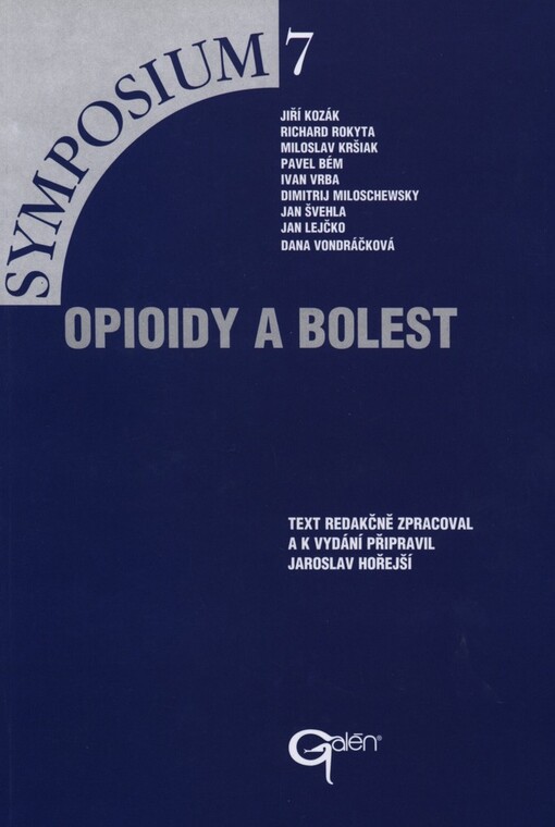 Opioidy a bolest