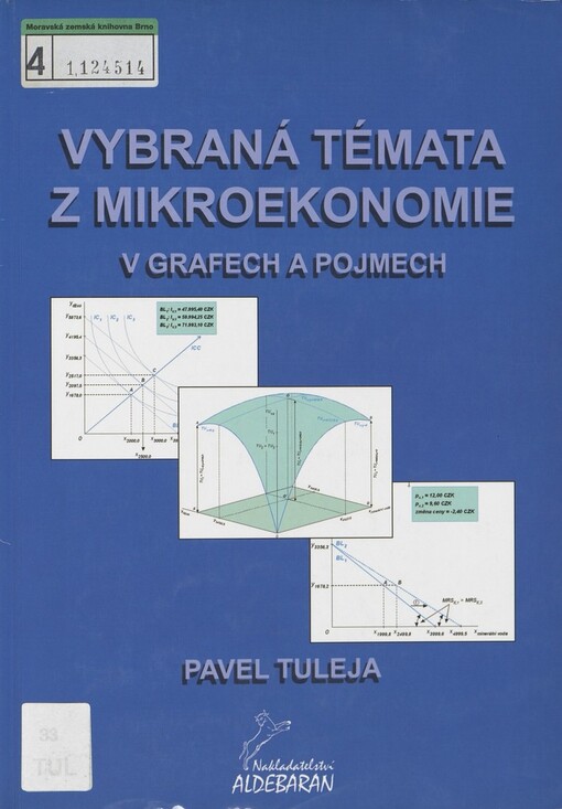 Vybraná témata z mikroekonomie v grafech a pojmech