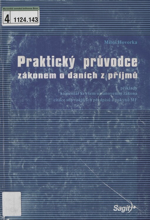 Praktický průvodce zákonem o daních z příjmů