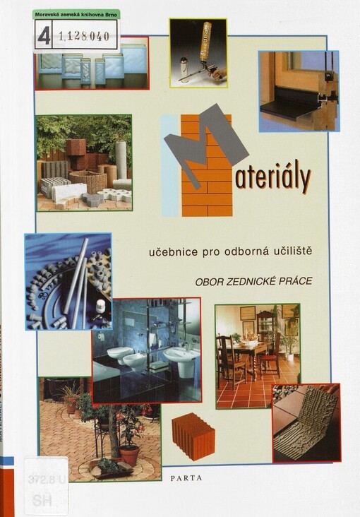 Materiály: učebnice pro odborná učiliště : obor zednické práce