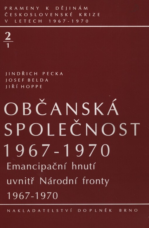 Občanská společnost (1967-1970)