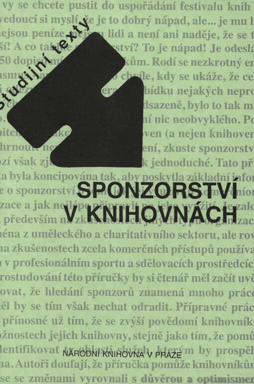 Sponzorství v knihovnách