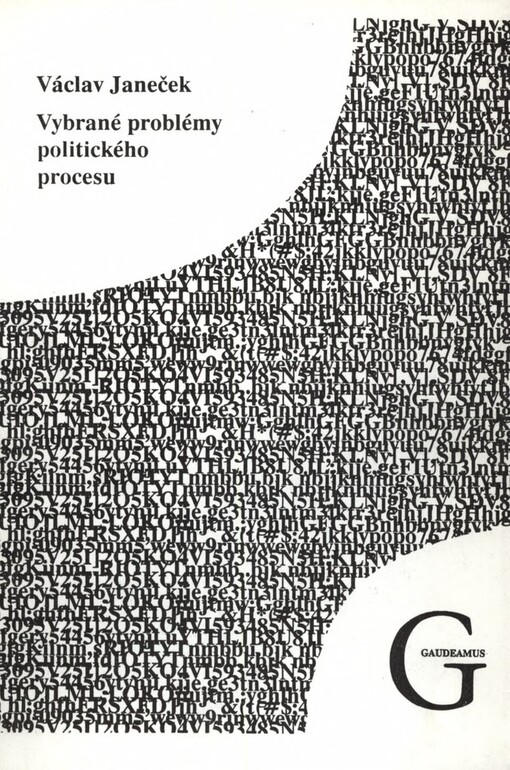 Vybrané problémy politického procesu: učební text