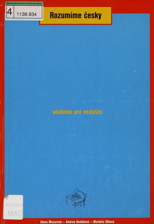 Rozumíme česky: učebnice pro neslyšící
