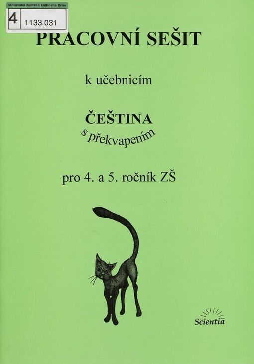 Pracovní sešit k učebnicím Čeština s překvapením pro 4. a 5. ročník ZŠ