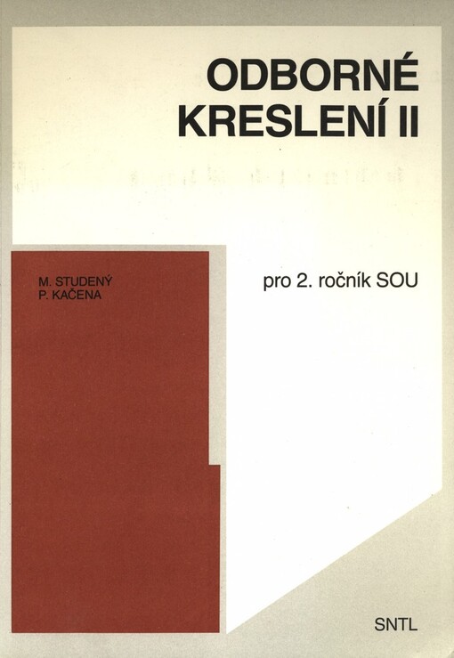 Odborné kreslení II pro druhý ročník středních odborných učilišť: Učebnice pro učební obory zedník, železobetonář, kominík a podlahář