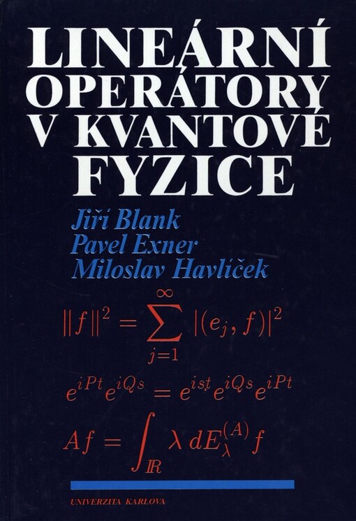 Lineární operátory v kvantové fyzice