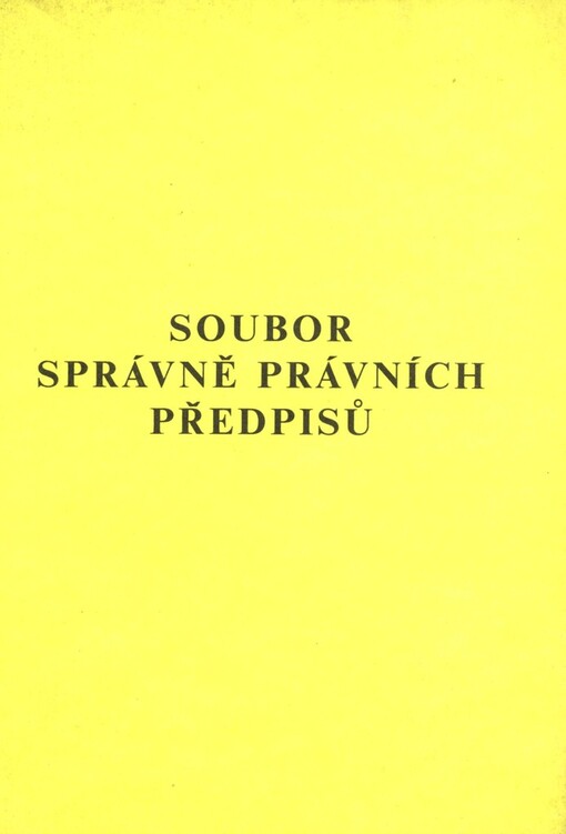 Soubor správně právních předpisů