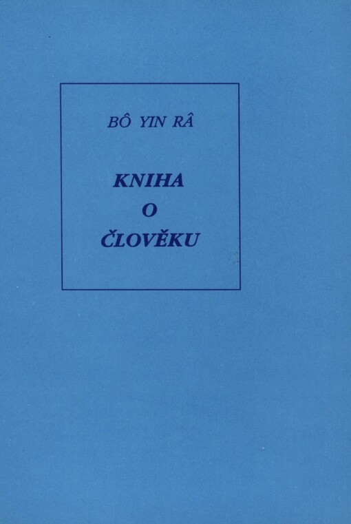Kniha o člověku