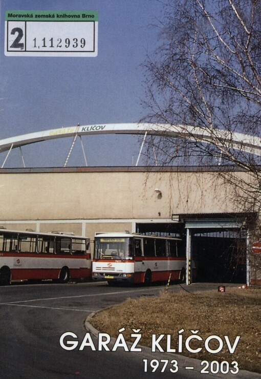 Garáž Klíčov 1973-2003