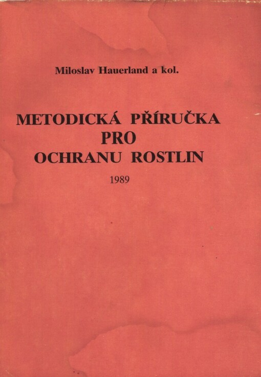 Metodická příručka pro ochranu rostlin