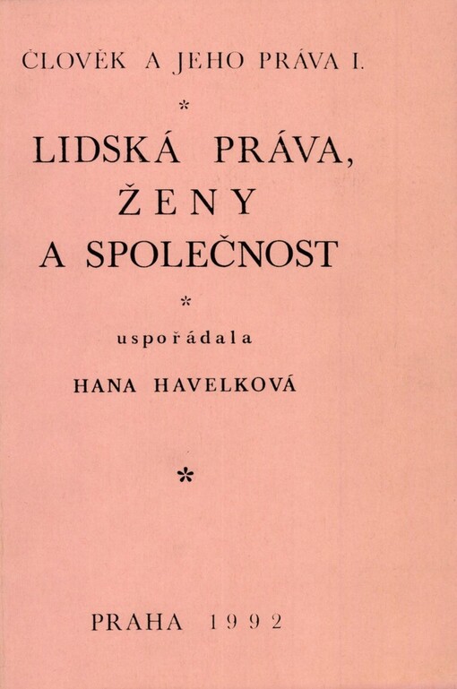 Lidská práva, ženy a společnost