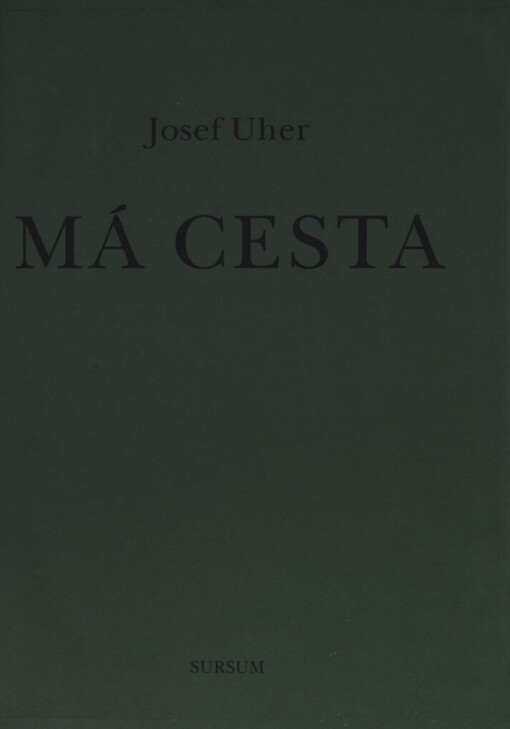 Má cesta: črty a básně