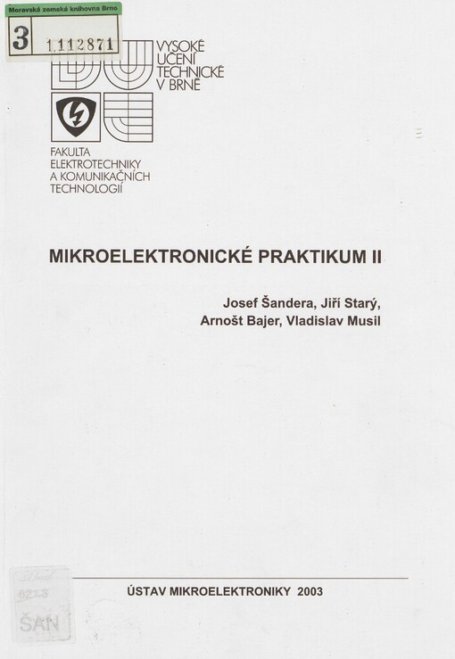Mikroelektronické praktikum II