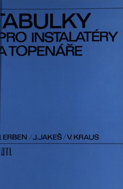 Tabulky pro instalatéry a topenáře