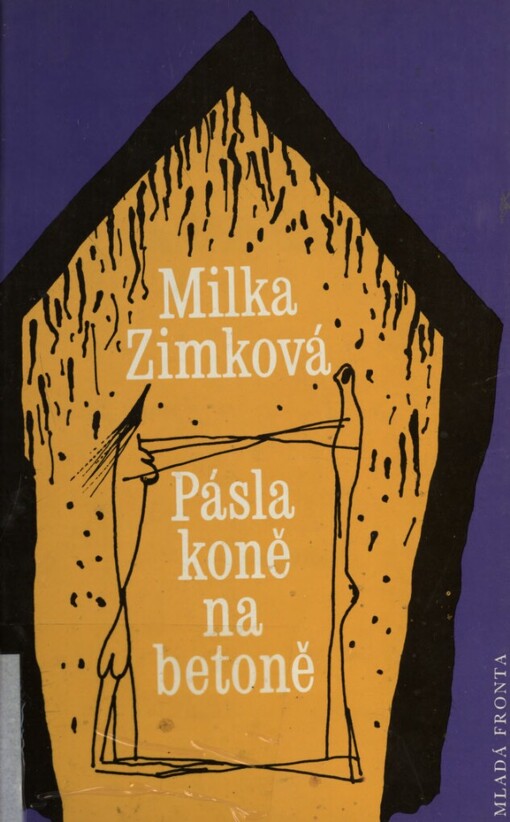 Pásla koně na betoně