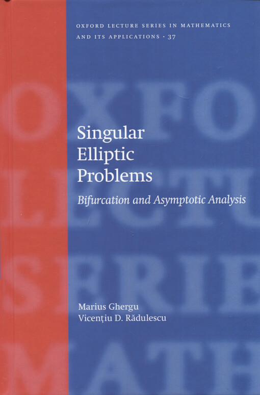 Singular elliptic problems : bifurcation and asymptotic analysis