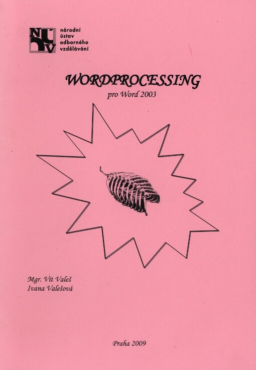 Wordprocessing pro Word 2003