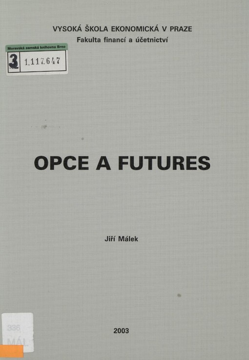 Opce a futures