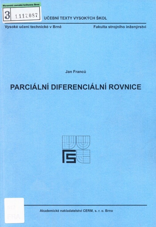 Parciální diferenciální rovnice