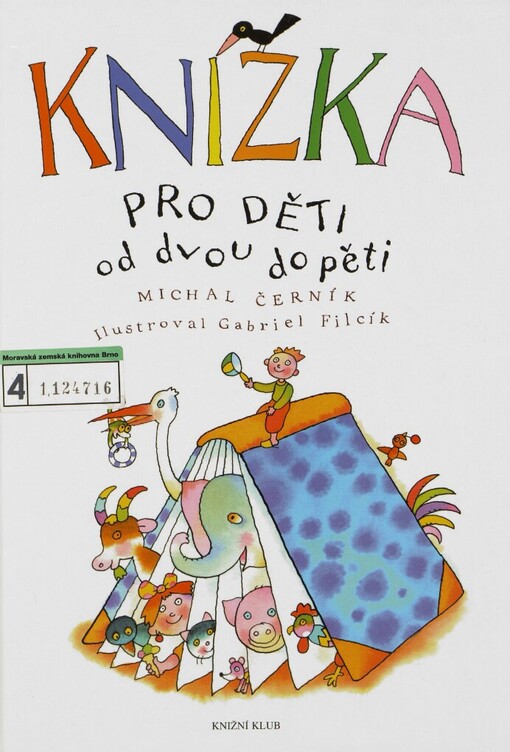 Knížka pro děti od dvou do pěti