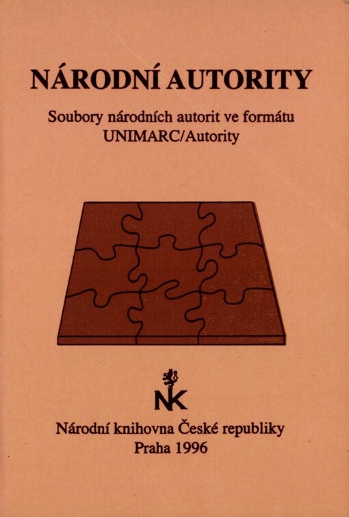 Národní autority: soubory národních autorit ve formátu UNIMARC-Autority