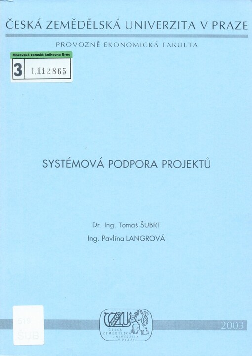 Systémová podpora projektů