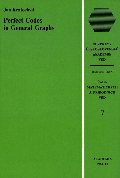 Perfect Codes in General Graphs