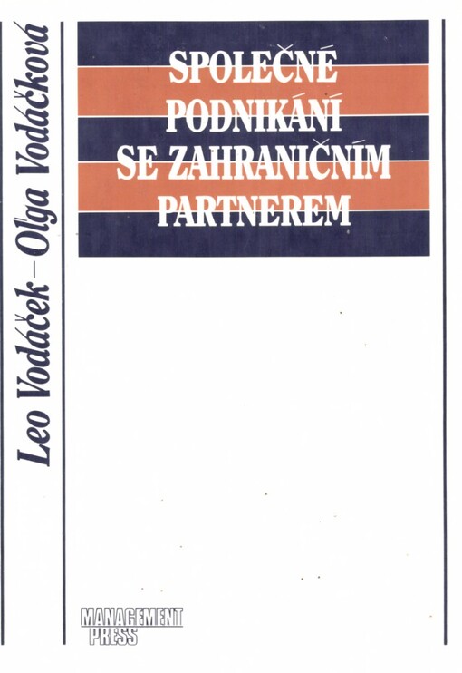 Společné podnikání se zahraničním partnerem