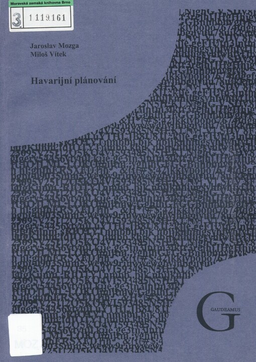 Havarijní plánování