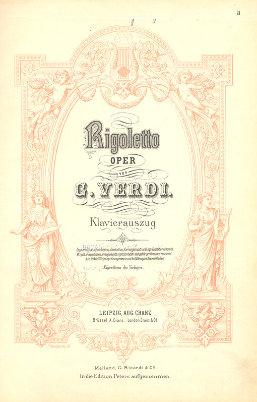 Rigoletto Oper von G. Verdi