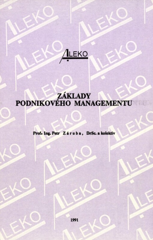 Základy podnikového managementu