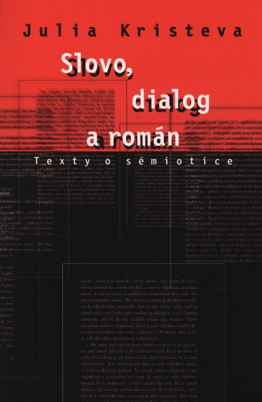 Slovo, dialog a román: texty o sémiotice