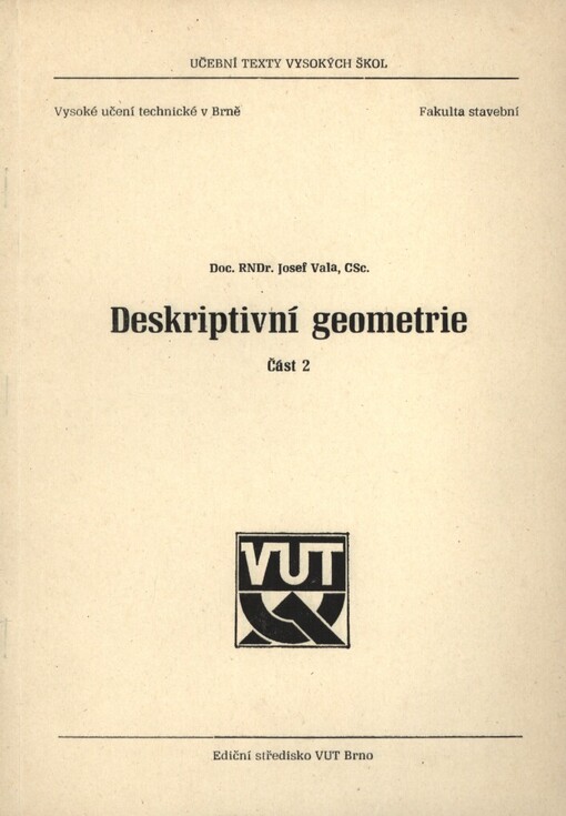 Deskriptivní geometrie
