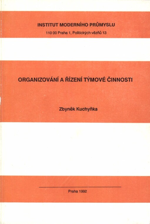 Organizování a řízení týmové činnosti