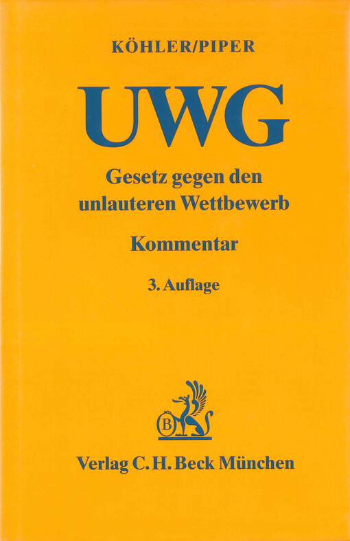 Gesetz gegen den unlauteren Wettbewerb : mit Preisangabenverordnung