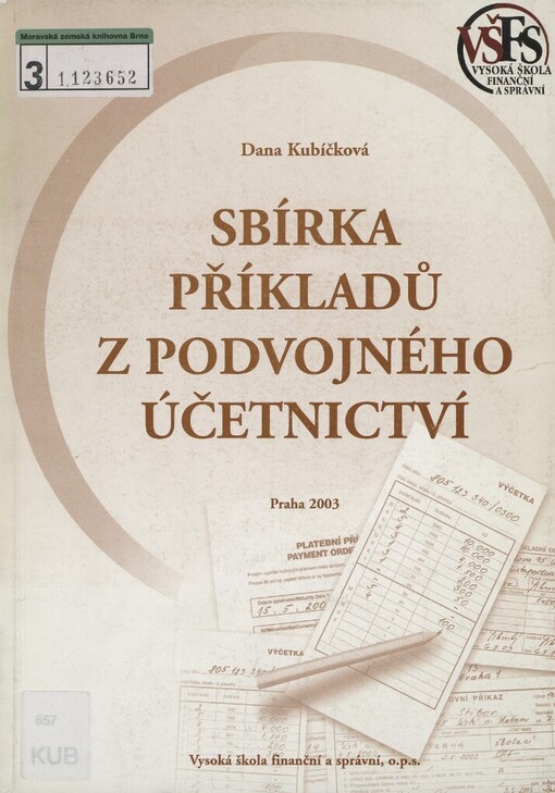 Sbírka příkladů z podvojného účetnictví