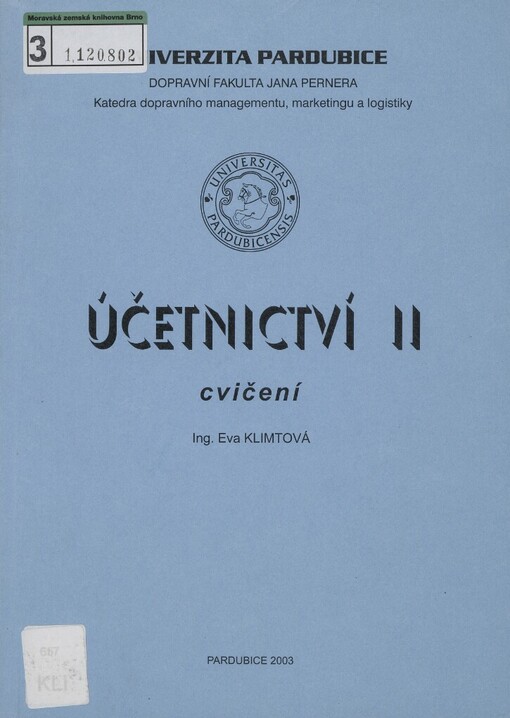 Účetnictví II: cvičení