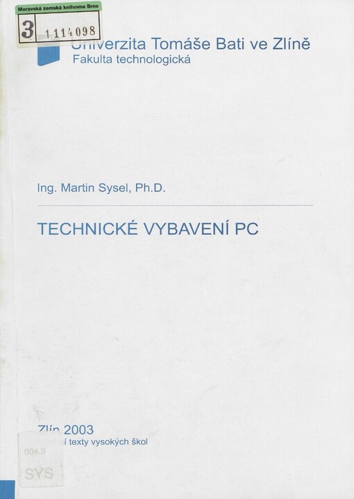 Technické vybavení PC