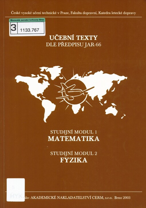 Matematika: studijní modul 1