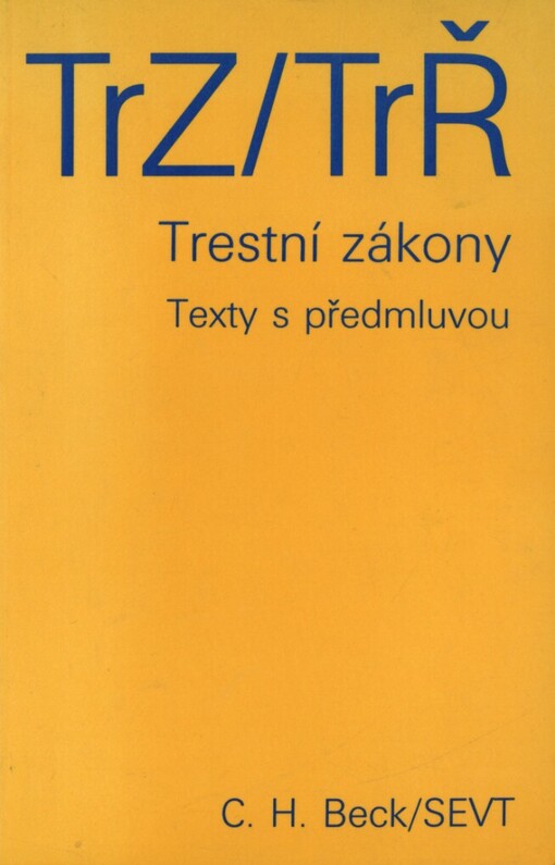 Trestní zákony