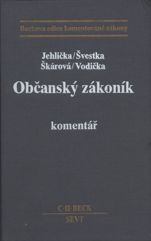 Občanský zákoník: Komentář