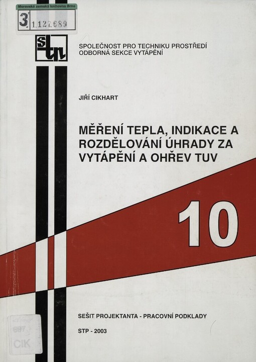 Měření tepla, indikace a rozdělování úhrady za vytápění a ohřev TUV
