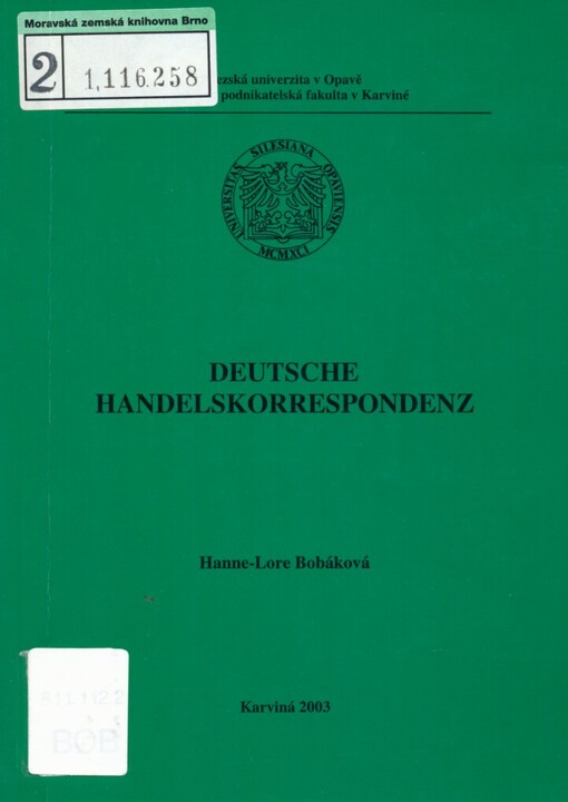 Deutsche Handelskorrespondenz
