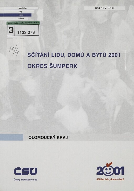 Sčítání lidu, domů a bytů 2001