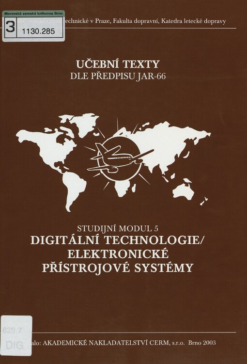 Digitální technologie/elektronické přístrojové systémy: studijní modul 5