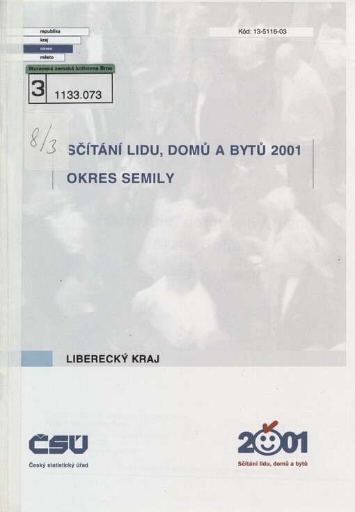 Sčítání lidu, domů a bytů 2001